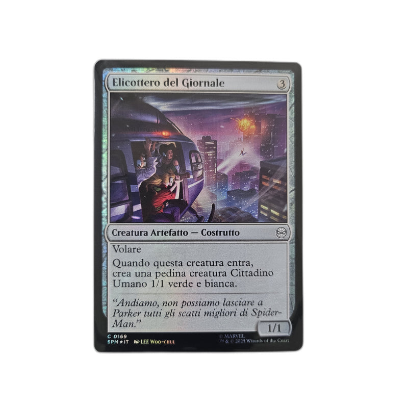 #C0169 - Elicottero del giornale - foil