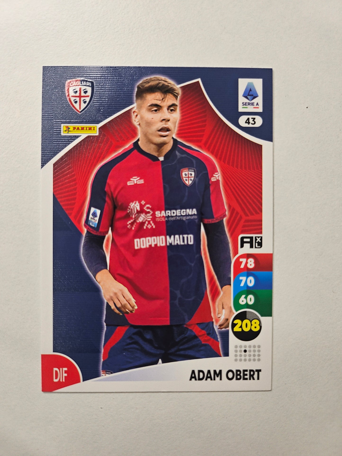 #43 Adam Obert