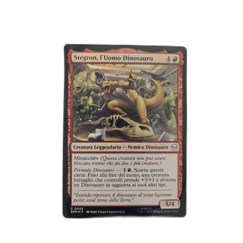 #C0095 - Stegron, l’uomo dinosauro - foil