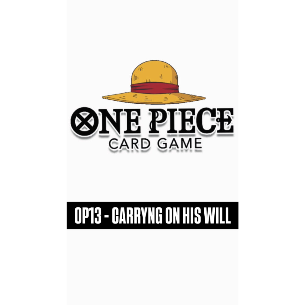 OP13 - CARRYING ON HIS WILL🇯🇵🇬🇧