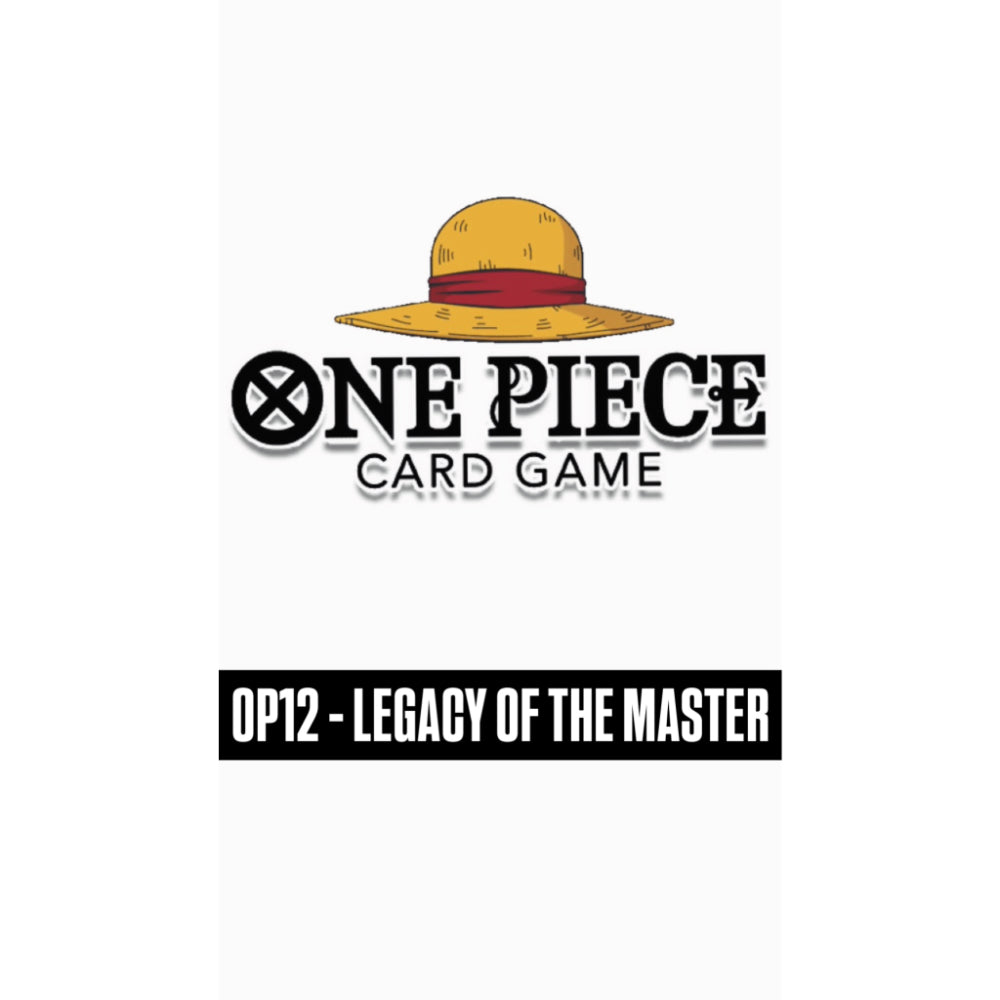 OP12 - LEGACY OF THE MASTER🇯🇵🇬🇧