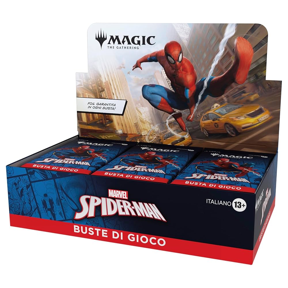 MAGIC X SPIDERMAN - booster display