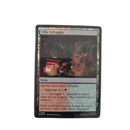 #L0183 - Villa selvaggia - foil