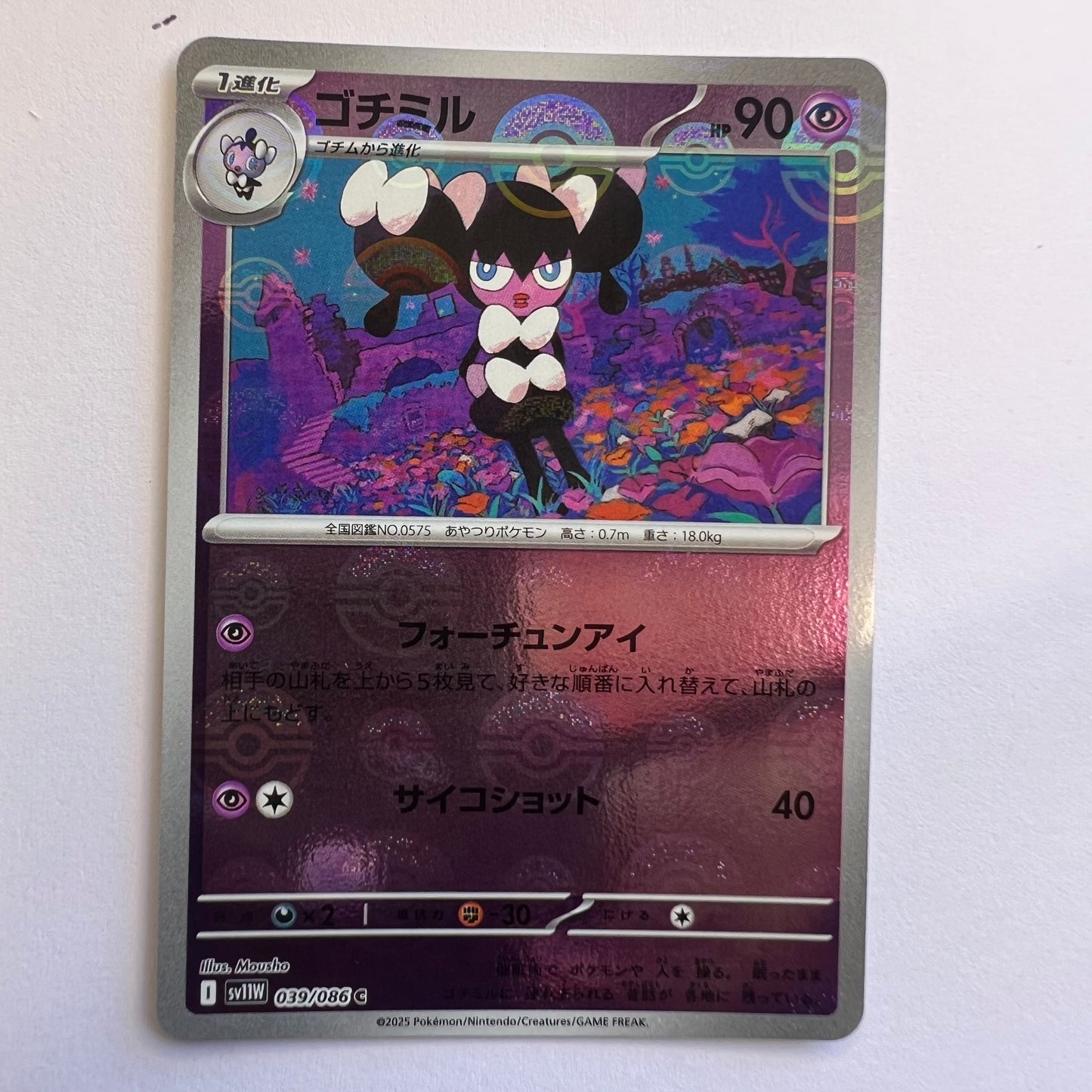 #039 Gothorita holo