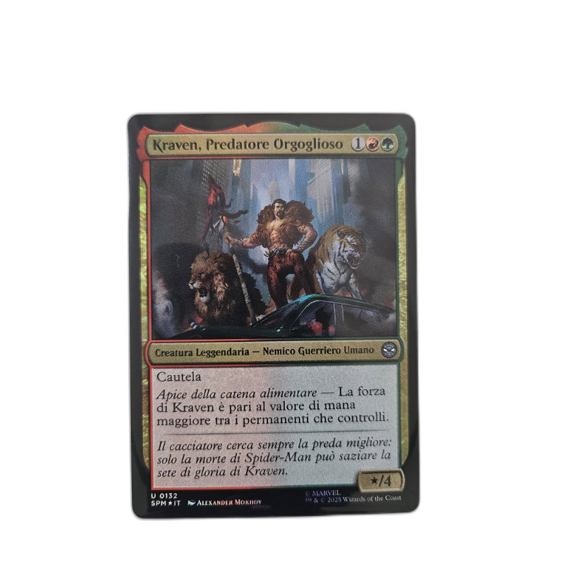 #U0132 - Kraven, predatore orgoglioso - foil